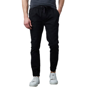 Men’s Slim-Fit Twill Jogger Pants view 2