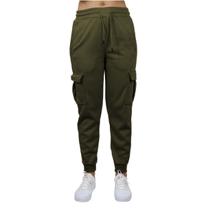 Womens Slim Fit Fleece Jogger Sweatpants (S-2XL) view 6