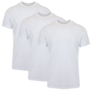 3-Pack Men's Short Sleeve Crew Neck Cotton Teen (Sizes, M - 3XL) view 5