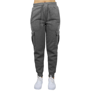 Womens Slim Fit Fleece Jogger Sweatpants (S-2XL) view 3