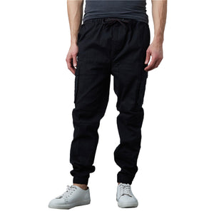 Men's Cotton Flex Stretch Cargo Jogger Pants (Sizes: S-2XL) view 2