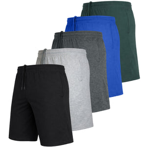 5-Pack Women's Loose Fit Cotton Blend Lounge Shorts view 2