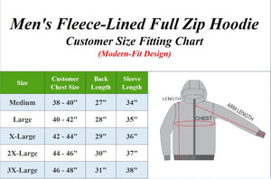 Men’s 3-Pack Fleece-Lined Zip-Up Hoodies – Warm Cotton Blend, Modern Fit Sweatshirts view 2