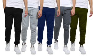 Mens Slim Fit Fleece Jogger Sweatpants (S-2XL) view 1