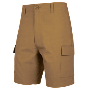 Men’s Super Stretch Cargo Shorts with Button Closure and Zipper Pockets view 6