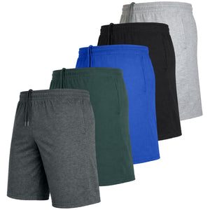 5-Pack Men's Cotton Blend Lounge Shorts (Sizes, S - 3XL) view 2
