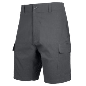 Men’s Super Stretch Cargo Shorts with Button Closure and Zipper Pockets view 3