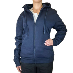 Women’s Fleece-Lined Zip-Up Hoodies – Warm Cotton Blend, Modern Fit Sweatshirts view 6