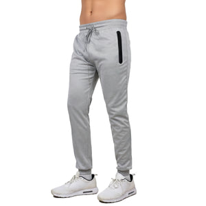 Men's Performance Tech Joggers Sweatpants With Heat Seal Zipper Side Pockets (Sizes: S-2XL) view 3