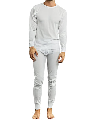 2-Piece Lightweight Thermal Set Of Both A Thermal Top And Bottom view 3