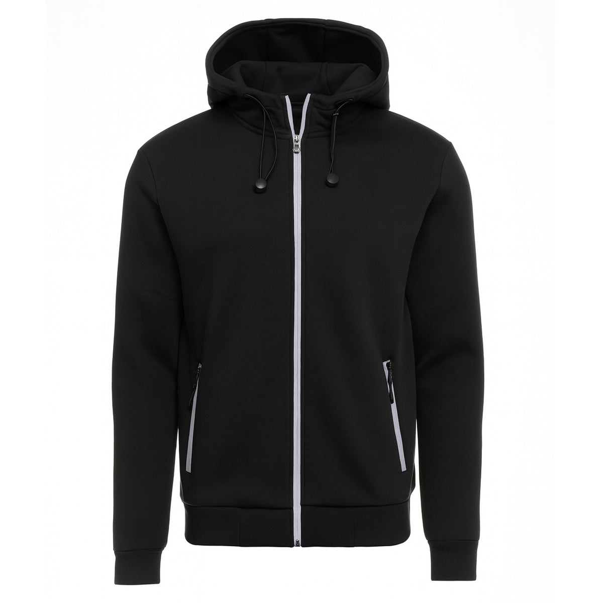 Men's Heavyweight Sherpa Fleece-Lined Full Zip Classic Tech Hoodie