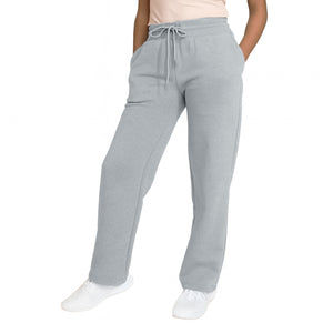 Women's Heavyweight Wide Leg Loose-Fit Fleece-Lined Sweatpants view 4