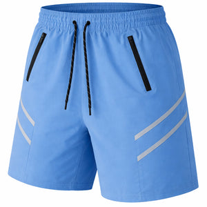Men's Performance Training Shorts With Zipper Pockets (Sizes, S to 2XL) view 5