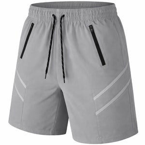 Men's Performance Training Shorts With Zipper Pockets (Sizes, S to 2XL) view 2