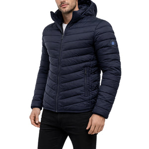 Mens Sherpa-Lined Hooded Puffer Jacket (Sizes, S to 2XL) view 4