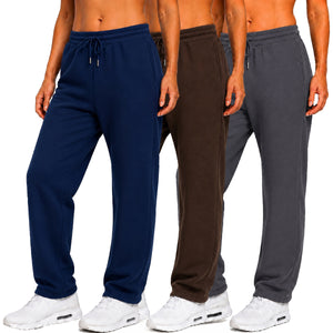 3-Pack Women’s Heavyweight Loose Fit Fleece Sweatpants (S–3XL) view 6