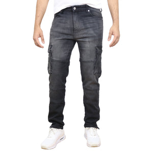 Men's Modern Fit Stretch Cargo Pocket Flex Jeans view 2