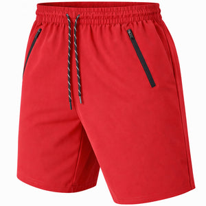 Men's Performance Training Shorts With Zipper Pockets (Sizes, S to 2XL) view 6