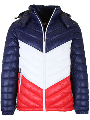 Men's Heavyweight Quilted Hooded Puffer Bubble Jacket (Sizes, S to 2XL) view 4