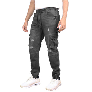 Men’s Stretch Cargo Carpenter Jean Jogger (Sizes, S to 3XL) view 2
