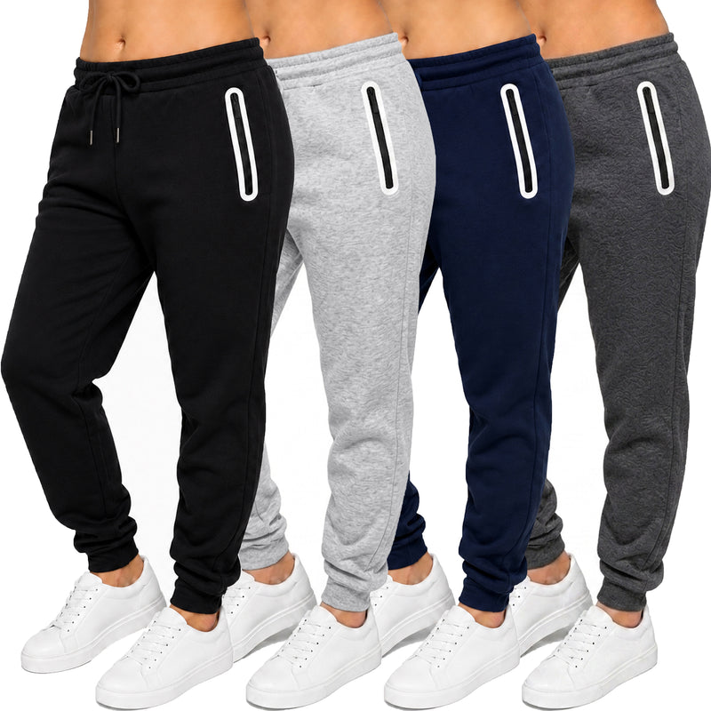 Women's Loose-Fit Fleece-Lined Jogger With Heat Seal Zipper Side Pockets
