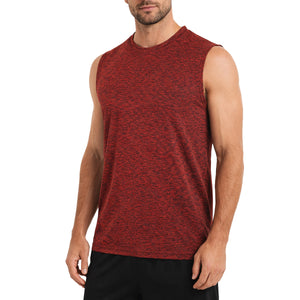 Men's Moisture Wicking Performance Sleeveless Muscle Tee (S - 3XL) view 5