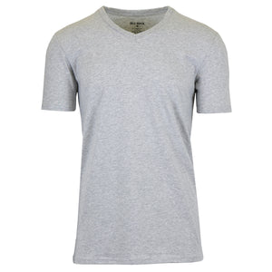 Men's Short Sleeve V-Neck Cotton - Stretch Tees view 5