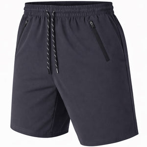 Men's Performance Training Shorts With Zipper Pockets (Sizes, S to 2XL) view 3