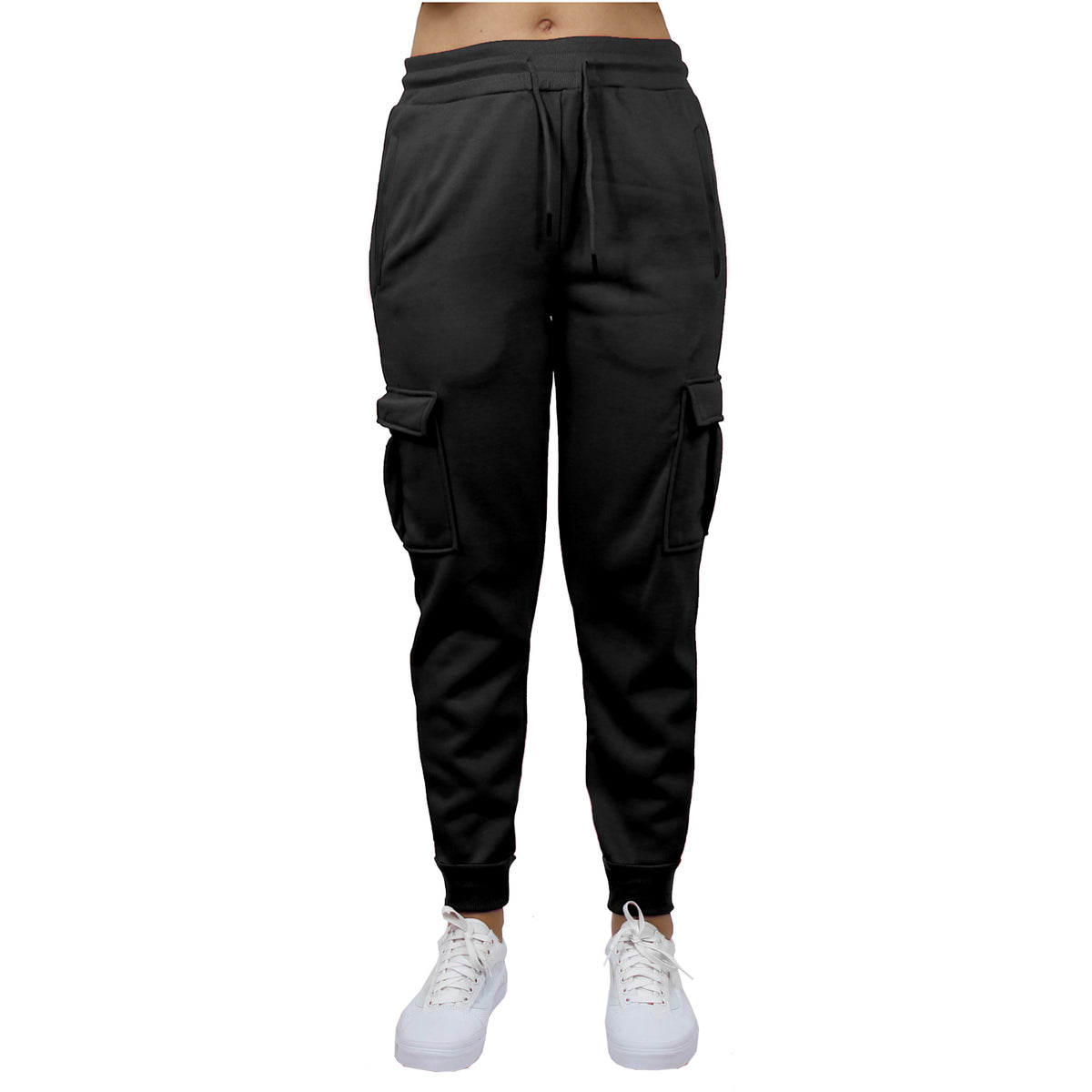 Womens Slim Fit Fleece Jogger Sweatpants (S-2XL)