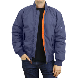 Men's Heavyweight MA-1 Bomber Flight Jacket (S-5XL) view 3