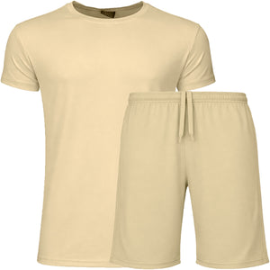 2-Piece Men's Poly Tech Lounge Top & Bottom Set (Sizes S - 3XL) view 4