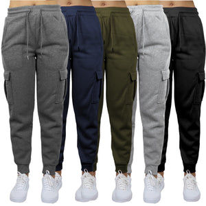 Womens Slim Fit Fleece Jogger Sweatpants (S-2XL) view 1