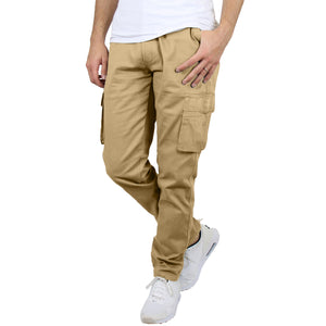 Men's Flex-Stretch Cotton Cargo Pants – Comfortable, Durable & Versatile (31-Inch Inseam) view 6