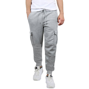 Mens Slim Fit Fleece Jogger Sweatpants (S-2XL) view 4