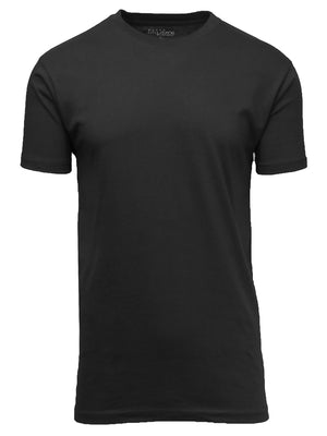 Men's Short Sleeve Crew Neck Solid Tee (Sizes, S to 3XL) view 2