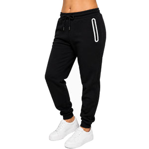 Women's Loose-Fit Fleece-Lined Jogger With Heat Seal Zipper Side Pockets view 2
