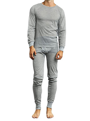 2-Piece Lightweight Thermal Set Of Both A Thermal Top And Bottom view 4