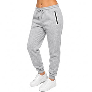 Women's Loose-Fit Fleece-Lined Jogger With Heat Seal Zipper Side Pockets view 4