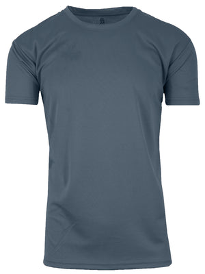 Men's Short Sleeve Moisture-Wicking Quick Dry Performance Crew Neck Tee (S-2XL) view 6