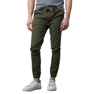 Men’s Slim-Fit Twill Jogger Pants view 6